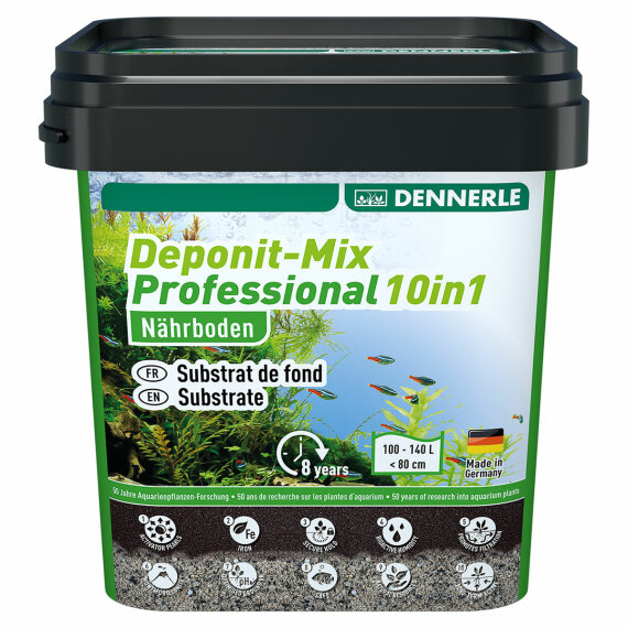 DeponitMix Professional 10 in 1 - 4,8 kg für 80 cm Aquarien