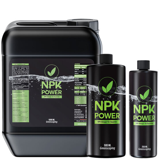 Makro Dünger für sattgrüne Blätter - NPK Power