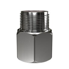 CO2 Adapter Mehrweg-DRM zur Sodaflasche - Druckminderer