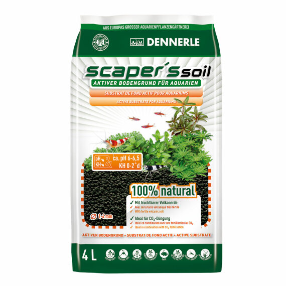 Dennerle Bodengrund Scapers Soil, 4 L