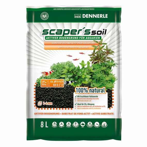 Dennerle Bodengrund Scapers Soil, 8 L