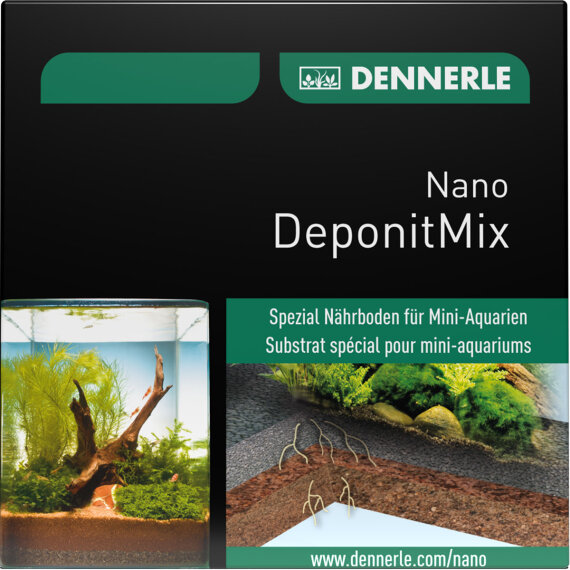 Nano Deponit Mix, 1 kg, Spezial-Nährboden für Nano Aquarien