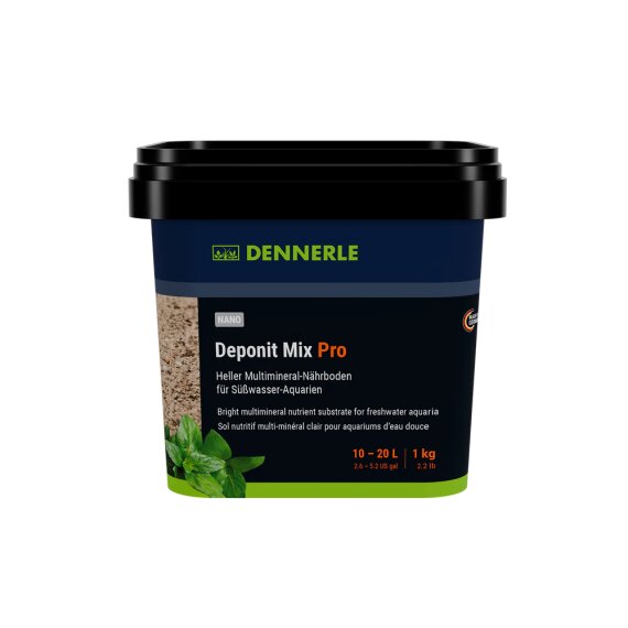 Nano Deponit Mix, 1 kg, Spezial-Nährboden für Nano Aquarien