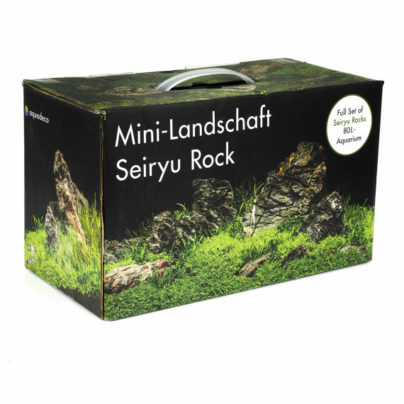 Deko-Set Mini-Landschaft für 80L Aquarium