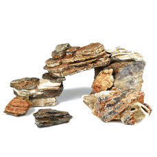 Helle Pagode für 60cm Aquarium Set - Canyons im...