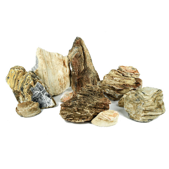 Helle Pagode für 80cm Aquarium Set - Canyons im Aquarium