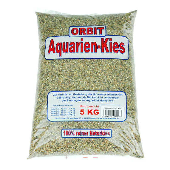 Aquarienkies - Naturkies fein 5 kg