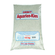 Aquarien Quarzsand - Bodengrund weiß fein 15 kg