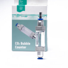 CO2-Blasenzähler mit Rückschlagventil