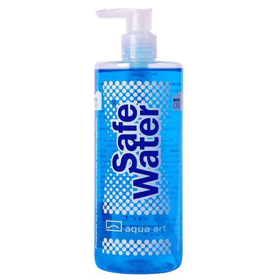 Sicheres Wasser 500 ml, Vorbereitung zur Aufbereitung von Leitungswasser