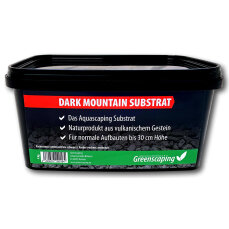 Dark Mountain Substrat 4 kg Bodengrund für Aquarien
